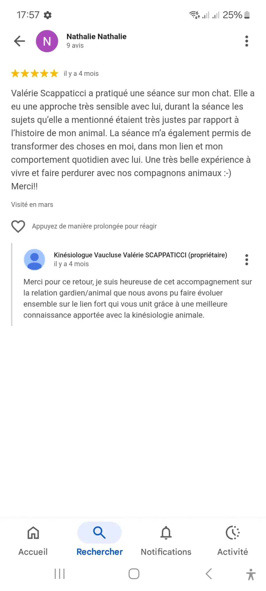 témoignage nathalie kamo
