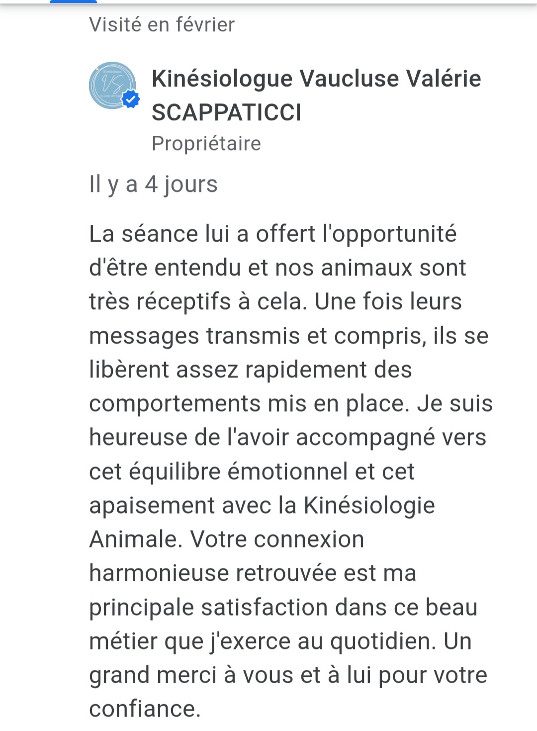 ma reponse a marlene
